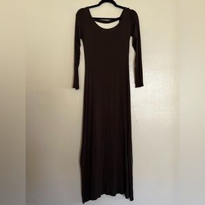 Soprano long sleeve maxi dress